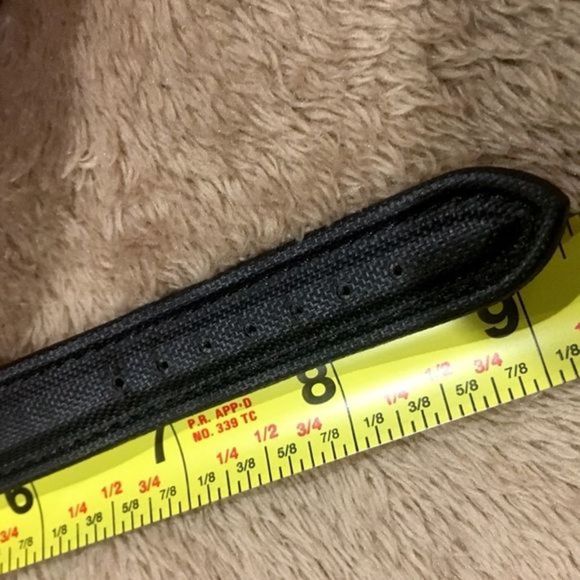 LOIS HILL Swiss Blue Round Face Watch with Black Leather Replacement Band - Picture 6 of 16